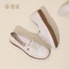 信诺2024年秋季新款舒适百搭小白鞋软底软面一脚蹬妈妈鞋休闲鞋Q3097-81T 商品缩略图1