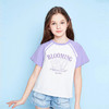 笛莎Deesha 童装女童T恤2025夏新款女童字母花卉印花T恤 商品缩略图1