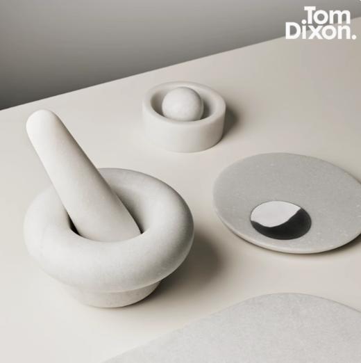 TomDixon大理石香料手摇研磨器轻奢室内家用创意磨粉器套装Stone 商品图1