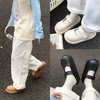 【特价39元】春夏新品时尚简约百搭博肯凉拖鞋居家外穿女款纯色包头【WG25239】 商品缩略图1
