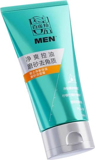 百雀羚男士净衡保湿控油洁面乳100g（809093） 商品图4