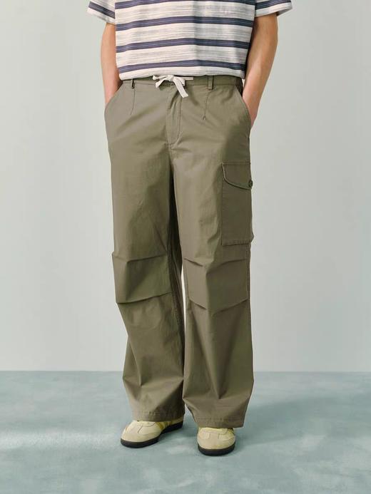 Evistub/E-5CCK161/进口高密棉混纺水洗直筒工装裤 商品图0