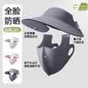 【Mr.evil 夏季防晒帽&口罩套装】可拆卸 可魔术贴胶粘 帽檐加大加宽设计 轻薄不压发型 3D立体防晒设计 商品缩略图4