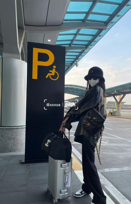 杨幂同款衬衫式一手长显瘦绵羊皮衬衫外套皮夹克 商品图10