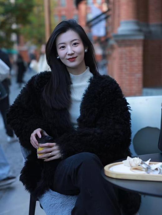 女士无缝一体蚕丝羊毛半高领毛衣清仓 商品图4