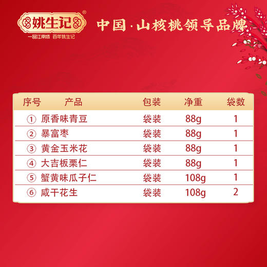 姚生记 春日拾光包676g/7袋装 商品图1