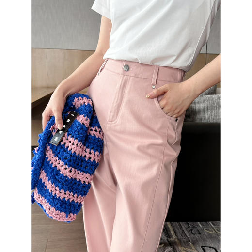 2503204    薄牛仔 舒适长裤 直筒款 商品图2