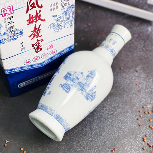凤城老窖 纯粮窖藏50度浓香型500ml 商品图3