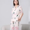 【国风花开富贵家居服四件套】2025新款冰丝印花家居服四件套女可外穿 商品缩略图2