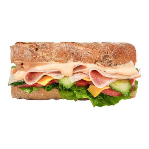 西式火腿轻盈三明治 商品图0