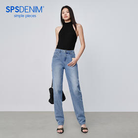 【十分蜡笔裤】simplepieces锥形裤SPS牛仔十分裤