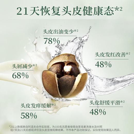 阿道夫茶麸冰护理专研洗发水（祛屑止痒）350ml山海经 商品图1