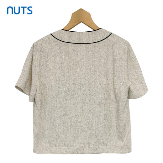 NUTS春秋新品撞色时尚优雅气质小香风短外套418042502 商品图1