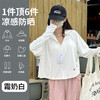 【夏季女防晒衣】防紫外线UPF50+ 户外防晒服女士披肩 黑胶脱帽皮肤衣  商品缩略图9