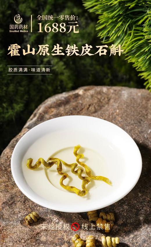 国药药材-霍山原生铁皮石斛 商品图4