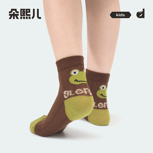 朵熙儿 2025新款儿童袜子薄款夏季透气网眼短袜男女童棉袜5双装 商品图3