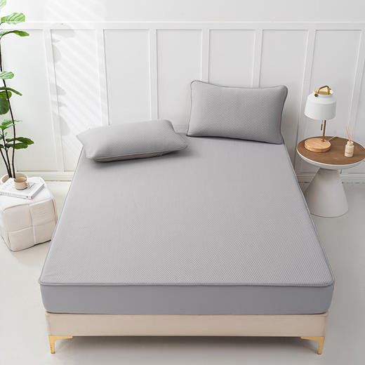 多喜爱  凉豆豆笠围三件套-汀兰（抹茶绿/星空灰/暮山紫）【凉感科技】【按摩颗粒】【可机洗】速冷凉感科技材料 凉而不冰A类抗菌 黑科技冷感材质 3D立体凉豆豆 三明治透气网 SC 商品图9