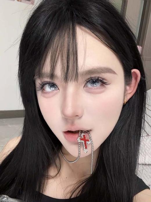 GIRLS'S LINE 日抛美瞳（两片装）筹码玩家 直径14.5mm着色13.8mm 商品图1