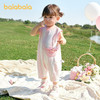 巴拉巴拉宝宝连体衣新生儿外出哈衣爬服2025新款夏装全棉舒适可爱 商品缩略图2