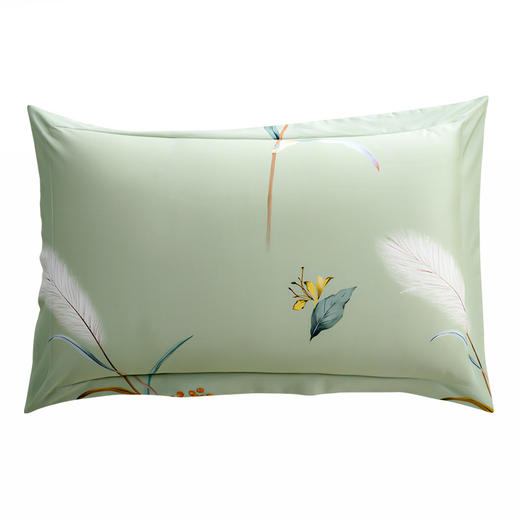 水星家纺倩影摇曳40s全棉抗菌床单四件套（被套200*230cm 床单230*250cm 枕套48×74cm*2）【分仓直发，72小时发货，周末节假日不发货】 商品图2