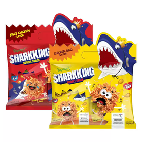 啪啪通鲨鱼干脆面（香辣鸡肉味/烧烤鸡肉味） 开袋即食 放松解压又美味