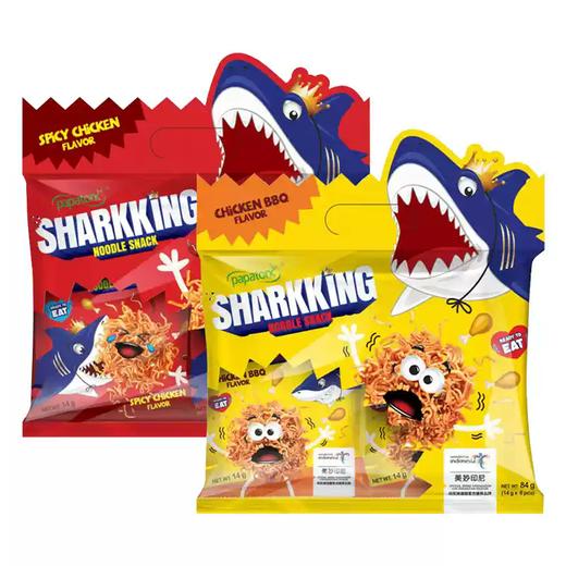 啪啪通鲨鱼干脆面（香辣鸡肉味/烧烤鸡肉味） 开袋即食 放松解压又美味 商品图0