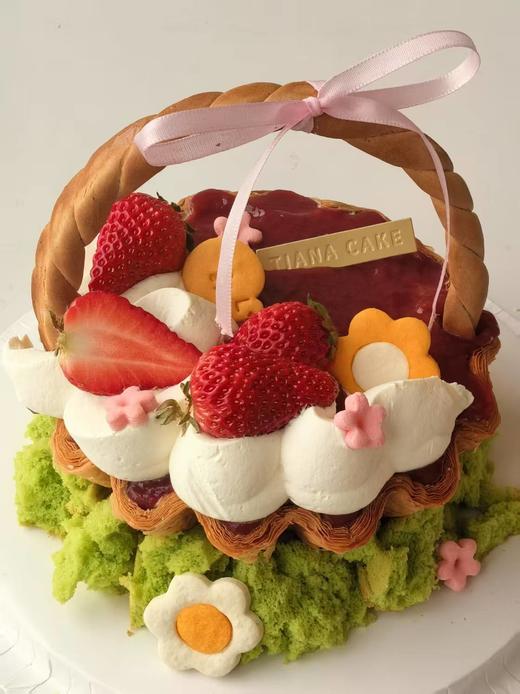 🍓草莓篮子（5寸） 商品图3