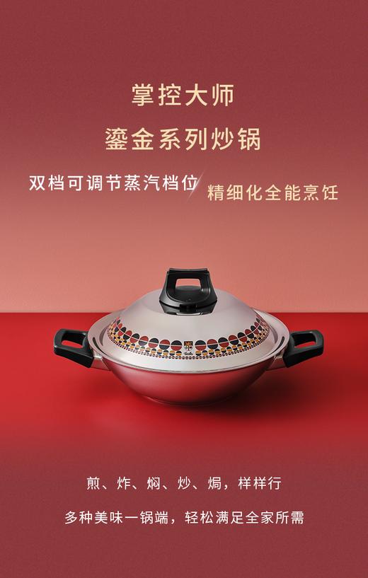 10楼菲仕乐        30cm鎏金炒锅含滤油架   吊牌价5980元   现5980元 商品图3