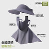 【Mr.evil 夏季防晒帽&口罩套装】可拆卸 可魔术贴胶粘 帽檐加大加宽设计 轻薄不压发型 3D立体防晒设计 商品缩略图6