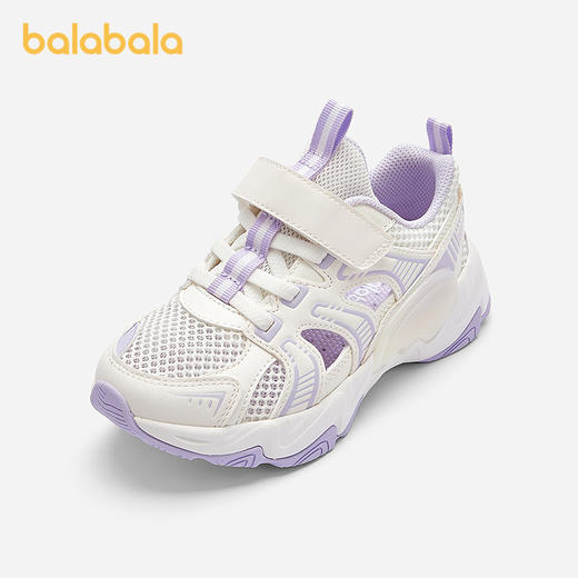 巴拉巴拉童鞋儿童运动鞋女童鞋子透气镂空2025夏新款 商品图0