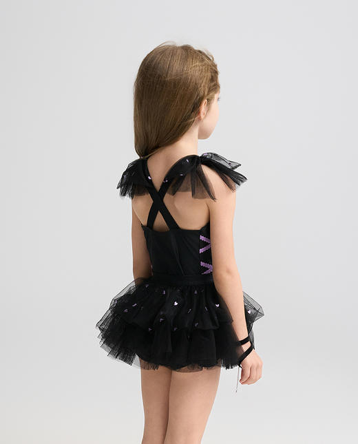 【5F】爱慕儿童黑天鹅酷洛米连体泳衣套装AK167H291 商品图3