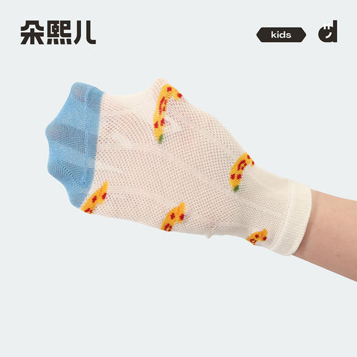 朵熙儿 2025新款儿童袜子薄款夏季透气网眼短袜男女童棉袜5双装 商品图4