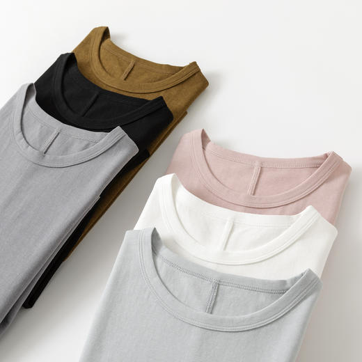 【高品质私服】【醋酸后邦缝圆领短袖T恤】吸湿排汗 舒适亲肤，耐穿不易变形YS88510-CC 商品图5