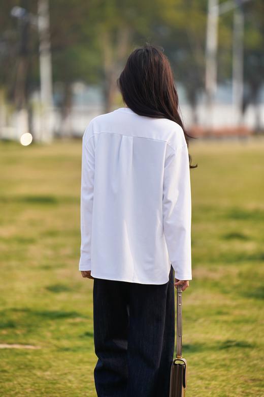 现货 臣禾	【纸片人T恤】凉感速干长袖休闲上衣	JZ251050275 商品图4