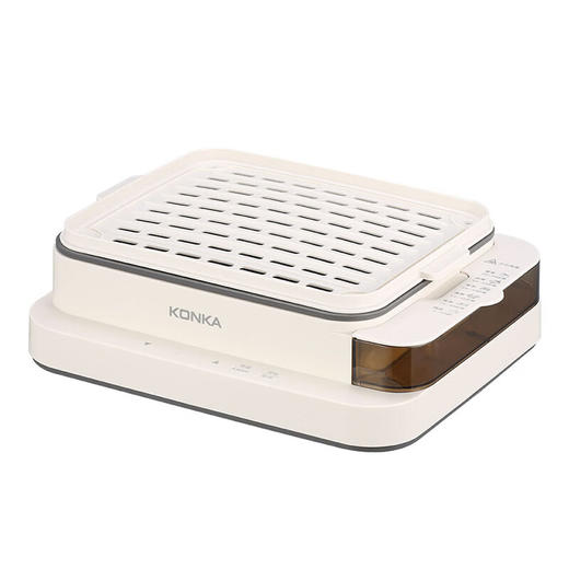 康佳（KONKA）电蒸锅大容量多功能锅家用多层早餐蒸蛋蒸包子蒸锅_KDZL-1680-M电蒸锅（可预约） 商品图7