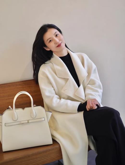 女士无缝一体蚕丝羊毛半高领毛衣清仓 商品图2