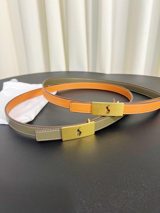 F102拉F劳伦原单，女士双面用，双面双色小牛皮腰带 商品图0