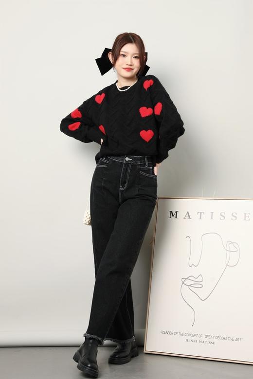 Stay2Weeks 立体爱心图案针织上衣 17769 商品图2