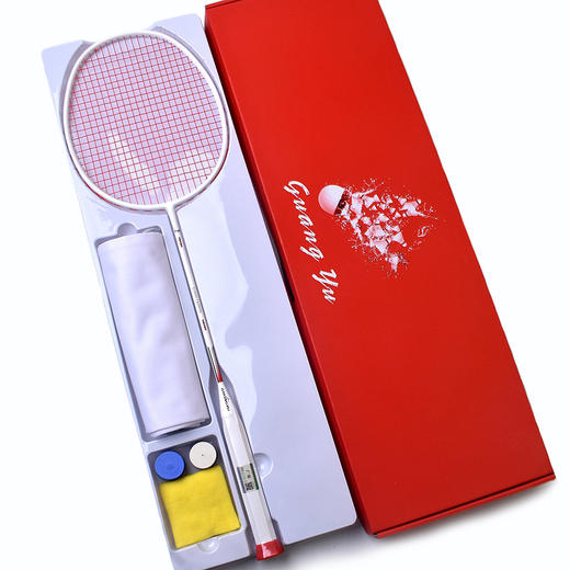 运动装备-广羽10U超轻一体羽毛球拍耐用 碳素纤维羽毛球拍单拍 商品图6