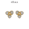 2楼Fellala/翡拉拉「绽放2.0」系列优雅气质耳钉花瓣潮流设计感耳饰货号925417101吊牌价629现价566 商品缩略图0