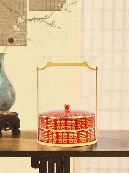 盛唐牡丹X大道造物| 中国盒子· 喜盒[特价品] 商品图0