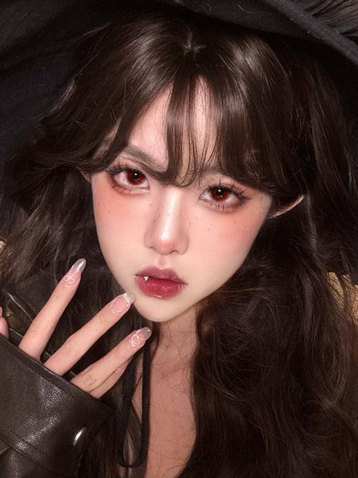 GIRLS'S LINE 日抛（两片装）怪诞美学 直径14.5mm着色13.8mm 商品图4