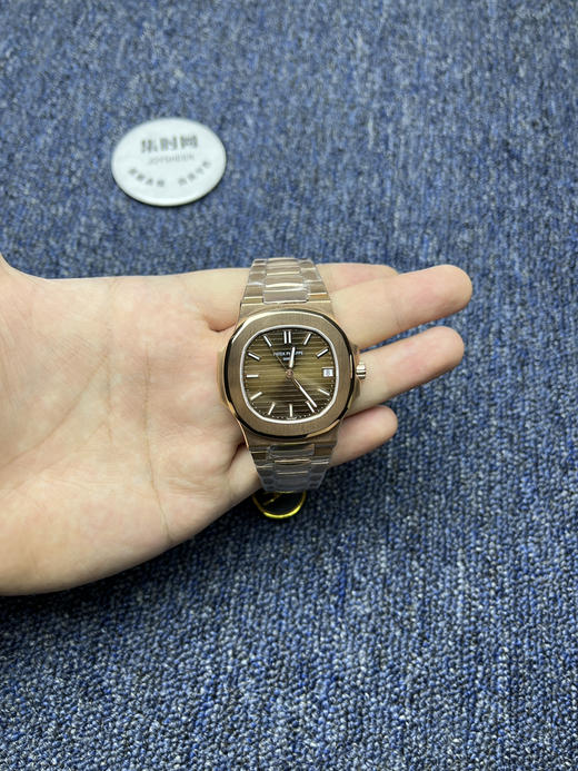 PP百达翡丽鹦鹉螺系列 v4升级版 超薄男士机械腕表5711 全玫金鹦鹉螺 商品图8