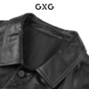 GXG男装 经典翻领皮衣短款百搭时尚休闲明线设计  春季热卖 商品缩略图3