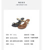 westory夏季新款细中跟圆头舒适优雅凉鞋半拖鞋W24BJ61941 商品缩略图5