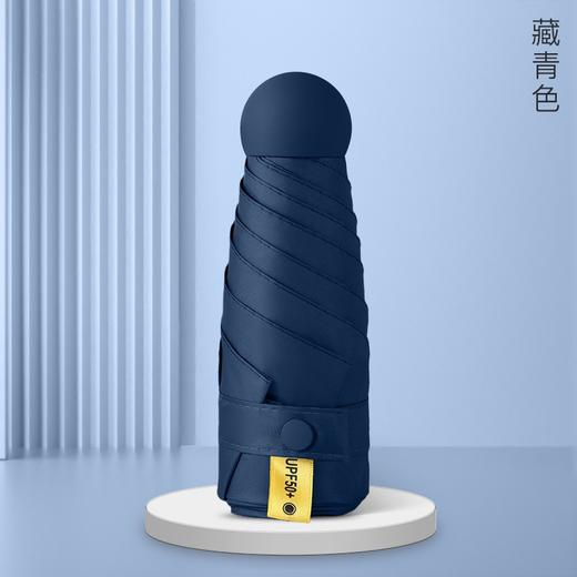 【品质爆款  7色可选】mini便携黑胶防晒伞  五折六骨  晴雨两用 防晒防雨  五折伞 糖果色系 商品图7