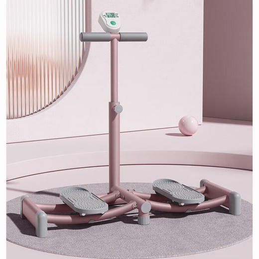 麦瑞克（MERACH）滑雪机盆底肌训练器美腿机 计数+扶手【粉】智能计数/可折叠 商品图0
