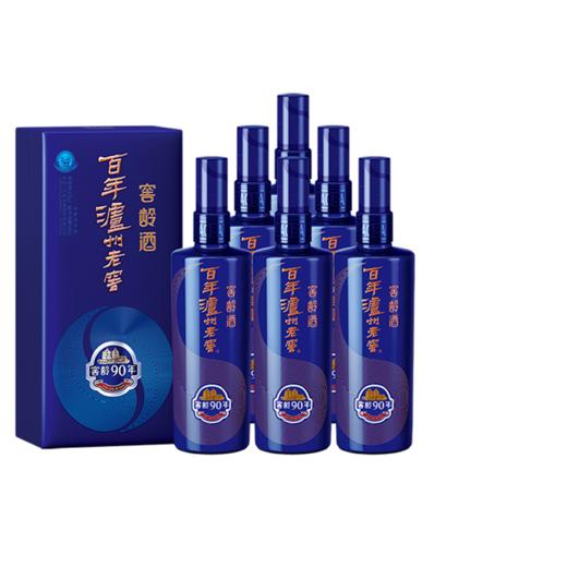 【酒厂直营】38度百年泸州老窖窖龄酒90年  500ml*6  泸州老窖官方旗舰店 商品图0