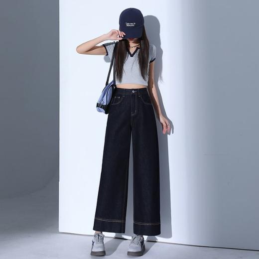 Avann超柔莱赛尔显瘦法棍牛仔裤 商品图0