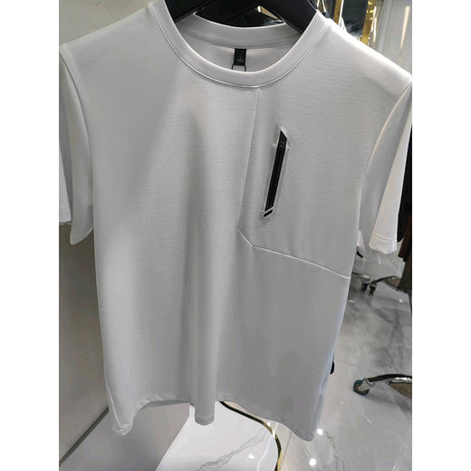 高端轻奢时尚个性设计短袖上衣男士夏季柔软透气圆领T恤    YH-99122* 商品图0